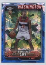 2024-25 Topps Chrome Sapphire Edition Alexandre Sarr #136 11oq