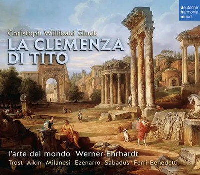 CD-BOX Gluck La Clemenza Di Tito SLIPCASE + LIBRETTO Harmonia Mundi