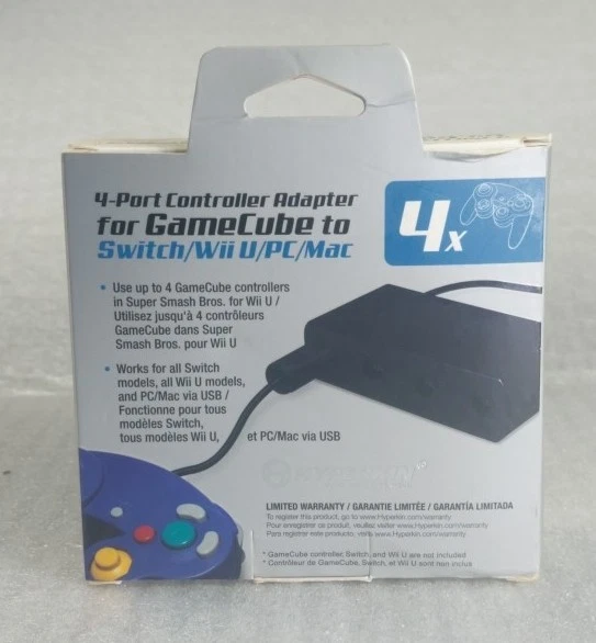 NEW Hyperkin Controller Adapter Converter for GameCube to Switch/ Wii U/ PC/ Mac - Image 2 of 2