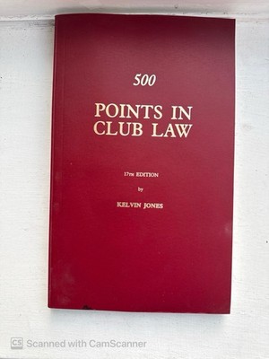 500 points in club law 17th edition by kelvin jones