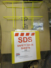 SDS Wall Station Material Safety Data Sheet Binder with Display RACK ER1
