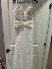 Brand New Wedding Dress Size L Never Used with Tags