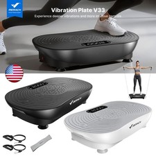 MERACH Slim Vibration Plate Quiet Compact Vibration Plateform Exercise Machine