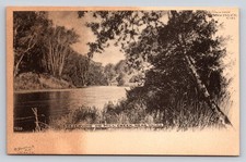 RPPC Reservoir on Mill Creek, Ukiah, Mendocino Co, California Postcard RPPC Reservoir on Mill Creek, Ukiah, Mendocino Co, California Postcard