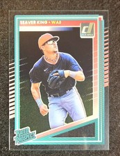SERVER KING 2025 Panini Donruss ⚾️ CLEARLY RATED PROSPECT #174👀🔥