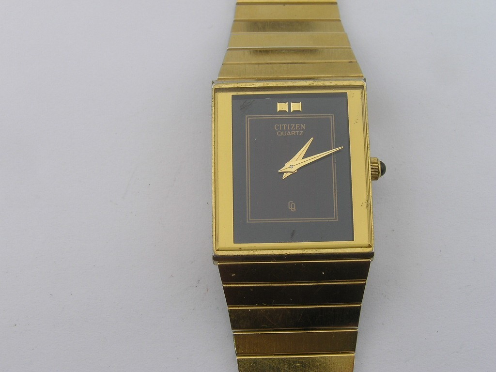 Vintage Citizen Mens Dress Watch Fancy Dial Not Working 3220-941977