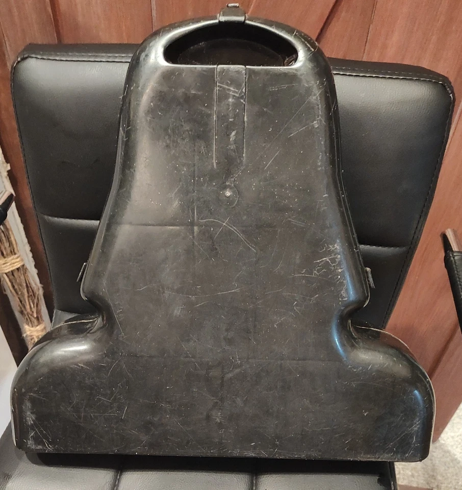 Antigo 1980 Kenner Star Wars Darth Vader estojo de armazenamento com etiquetas extras de bonecos - Imagem 4 de 4