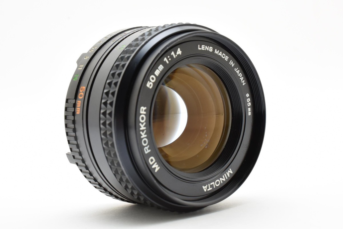 Minolta MD Rokkor 50mm f/1.4 Standard Lens MF Lens [Exc+++++