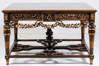 Design Schreibtisch Luxus Tisch BüRo Einrichtung Italienische Stil MöBel Tische