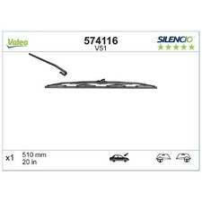 Scheibenwischer vorne links für Honda Civic 5 EG EJ 6 MB MA CRX 3 EH | 24505683