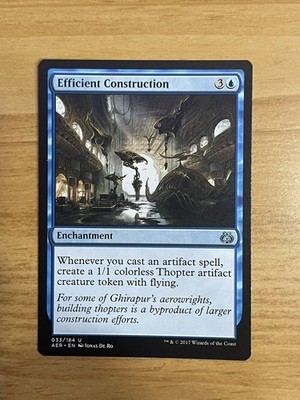 Efficient Construction - U - Aether Revolt - 33 - NM - Normal
