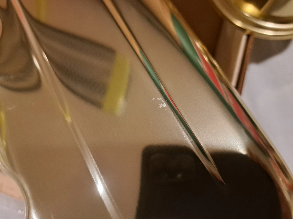 Vintage Edelbrock Gold Anodized Aluminum Valve Covers BBCBig Block Chevy . - Image 4 of 4