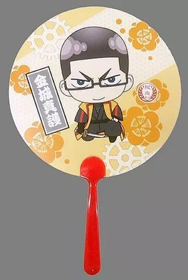 Yowamushi Pedal Shingo Kinjo Round Fan Excellent Japan Used For Ages 14+
