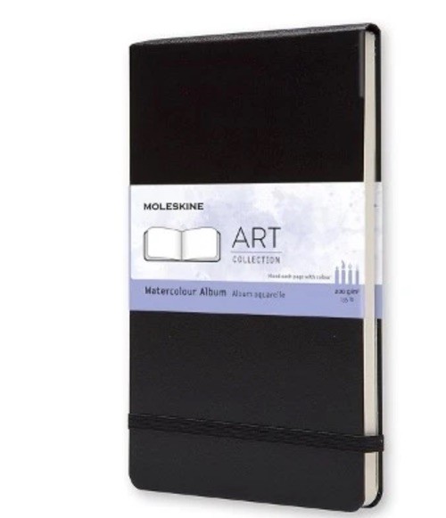 Moleskine Large Watercolour Album Black - . Art collection