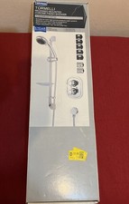 Wickes Tormelli Thermostatic Recessed Mounted Chrome Finish Shower