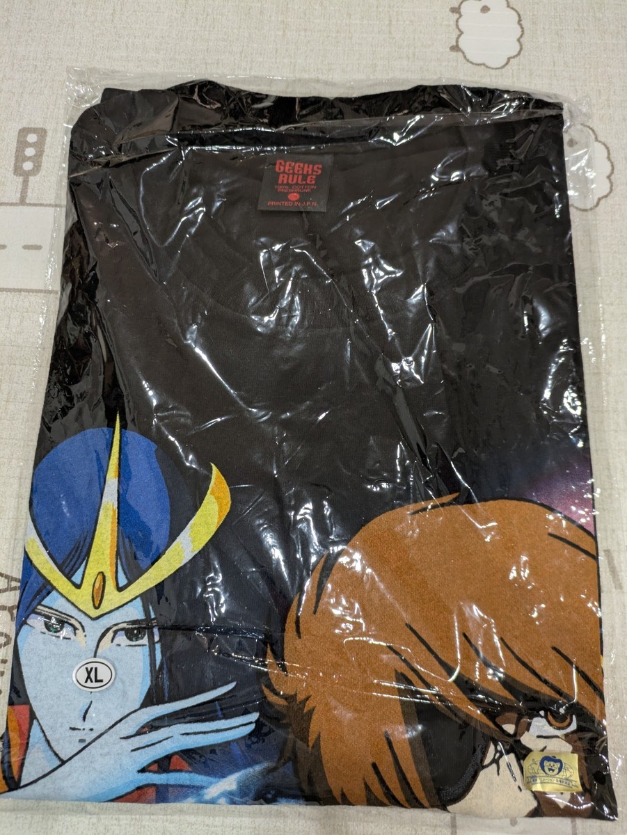 GEEKS RULE CAPTAIN HARLOCK Tシャツ XL Space Pirate Captain Harlock Anime T-Shirt XL Geeks Rule Official