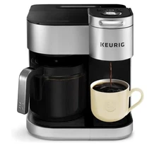 Keurig K-Duo Special Edition Single Serve K-Cup Pod & Carafe Coffee Maker Silver