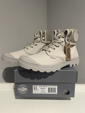Palladium Baggy Mens Boots Canvas Grey 02353-095-M VAPOR/new In Box M 9.5 W 11