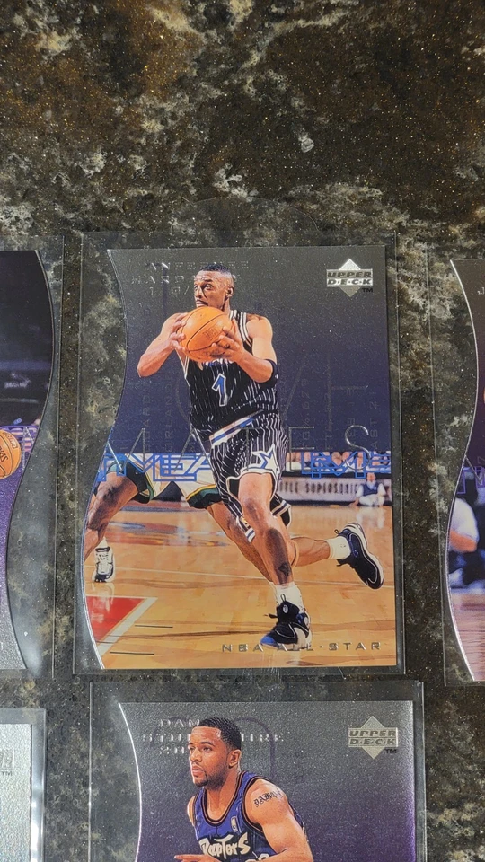 Lote de tarjetas troqueladas 1996-97 Upper Deck Baloncesto Teammates (7)  Foto 3 de 4