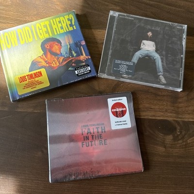 Louis Tomlinson How Did I Get Here? SIGNED  CD Insert Amazon 3 CDs New Lot