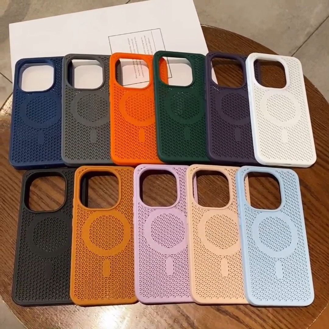 For vivo iQOO 15 Magnetic Heat Dissipation Breathable Protective