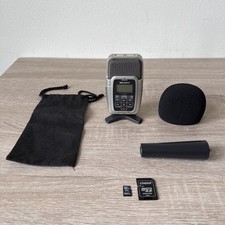 Zoom H2 Handy Stereo Portable Recorder Microphone w/ Extras Tested Working