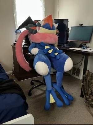 150cm GIANT GRENINJA POKEMON PLUSHIE WITH FILLING PRE FILLED