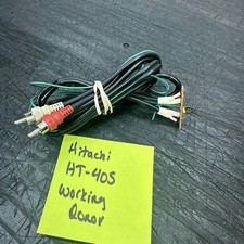 Hitachi HT-40S Turntable Parts - RCA Cables