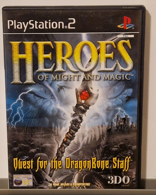 PS2 ''Heroes of Might and Magic: Quest for the Dragonbone Staff''