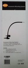 Ablenet Goosneck Flex Mounting System with Super Clamp New in Box Made in Italy