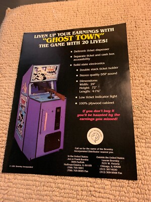 90's GHOST TOWN usa製　L Ghost Town