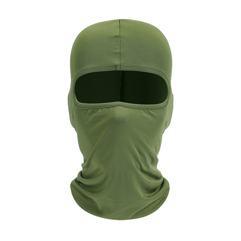 Balaclavas Motorcycle Ski Wind Cap Masks Outdoor Cycling Sports Hat Army Green