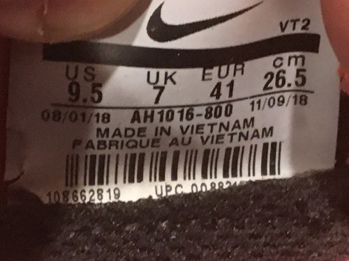 Women's Nike Odyssey React 2 Running Shoes Size 9.5 Style: AH1016-800 Color Red - Picture 15 of 15