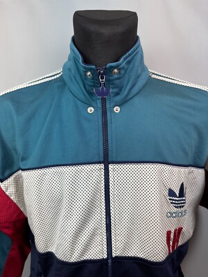 ADIDAS JACKET TRACK TOP VINTAGE 1990's SPORT MENS SIZE S | eBay