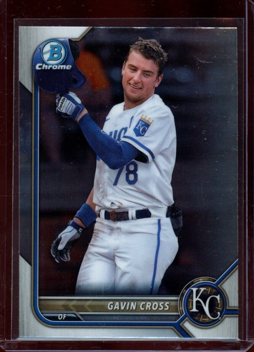 2022 1st Bowman Draft Chrome ~ Gavin Cross ~ Image Variation ~ #BD-6 ~ READ