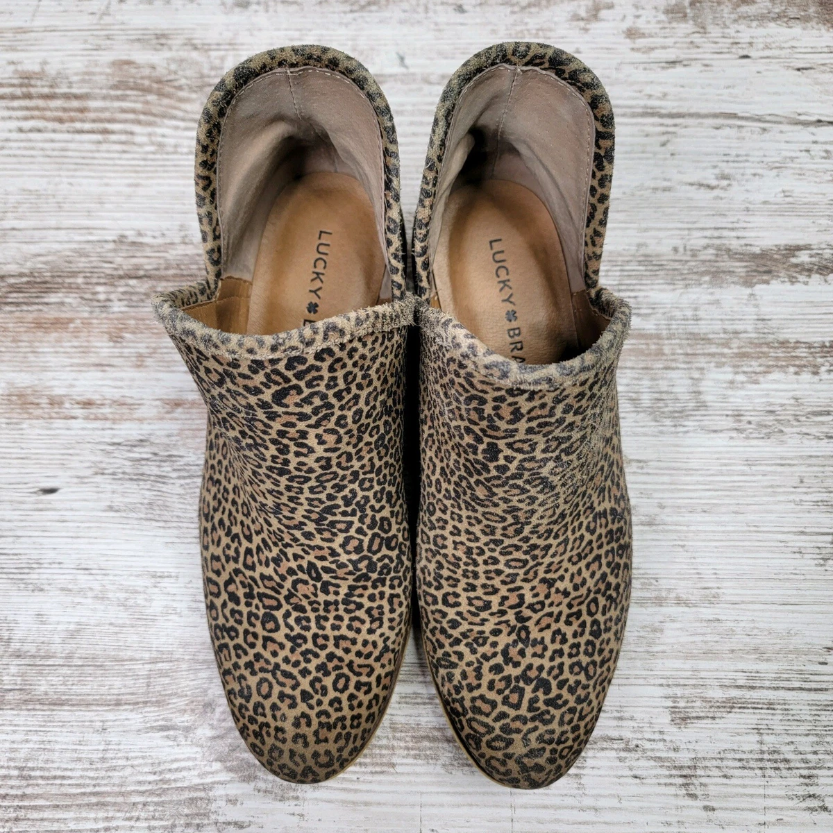 Lucky brand cheetah hot sale boots