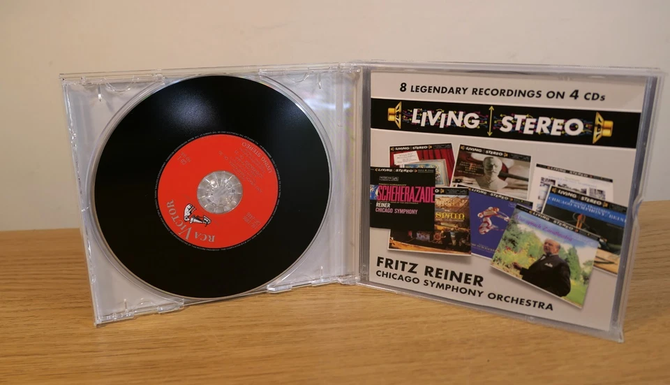 Fritz Reiner RCA Living Stereo 8 Legendary Recordings On 4 CD *LIKE NEW* Foto 3 de 4