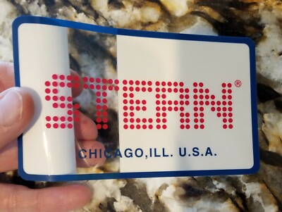 STERN Coin Door Decal Screen Printed - PA EXCLUSIVE!