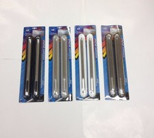 4 Pcs Set Front Rear Bumper Guard Scratch Corner Protector Strip Molding Fa075
