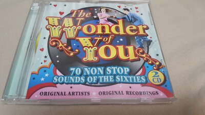 THE WONDER OF YOU 70 NON-STOP PARTY HITS V/A 2CD BILLY FURY BUDDY HOLLY ELVIS