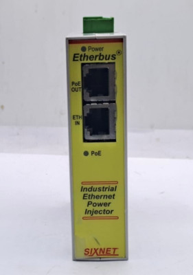 SIXNET EB-PSE-24V-1A DUAL POWER INPUTS INDUSTRIAL ETHERNET POWER INJECTOR