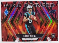 2023 Phoenix Bryce Young Fire Forged FF-2 Red  26/199 Rookie RC Panthers 