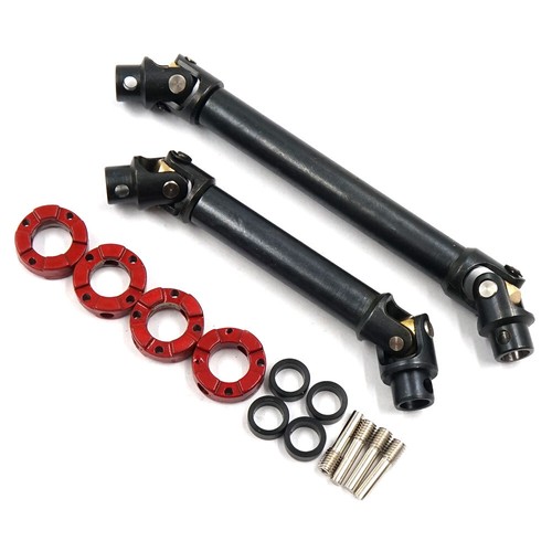 Xtra Speed Steel High Tolerance Driveshaft For Tamiya CR01 1:10 RC Car Crawler