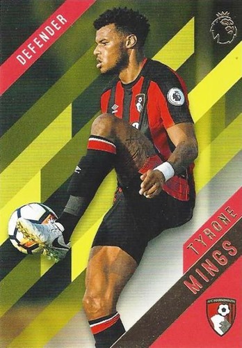 2017-18 Topps Premier League Gold AFC Bournemouth Base Yellow Parallel - Pick - Picture 9 of 16