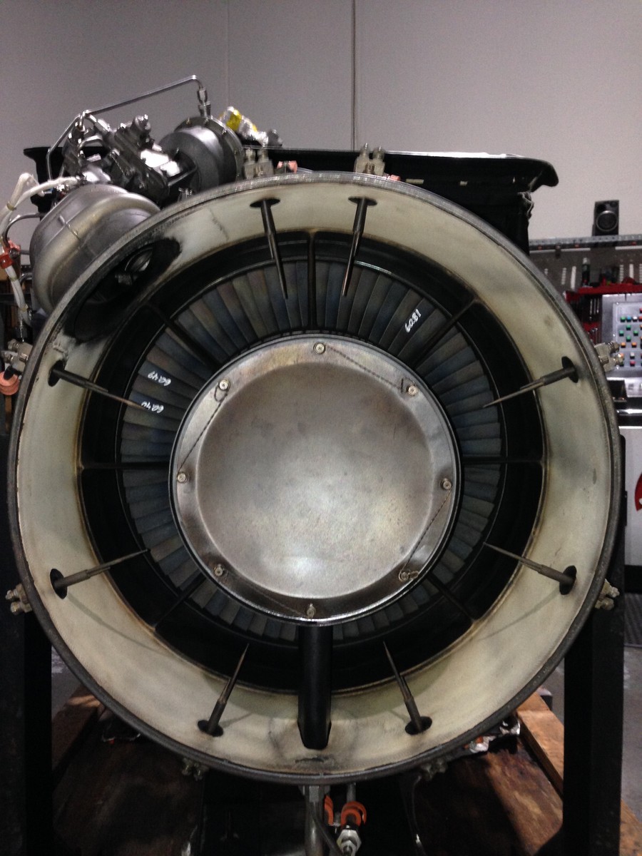 Garrett Airesearch GTCP660-4 B747 aircraft gas turbine engine APU