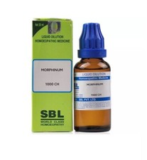 SBL Homeopathic Morphinum Dilution 30ml (6,12...