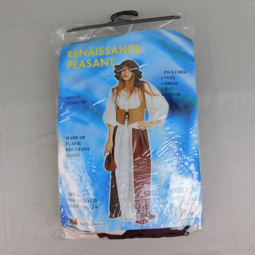 Deluxe Renaissance Peasant Women's Halloween Cosplay Festival Costume #3457 - Picture 3 of 9