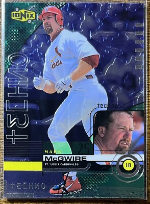 1999 UD UPPER DECK IONIX TECHNO R83 MARK MCGWIRE ST. LOUIS CARDINALS NMMT