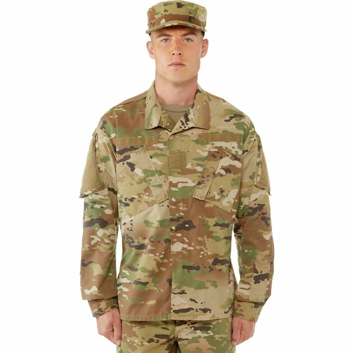 USAF ARMY MULTICAM OCP FIRE RESISTANT JACKET CURRENT ISSUE 2024 SMALL LONG W TAG