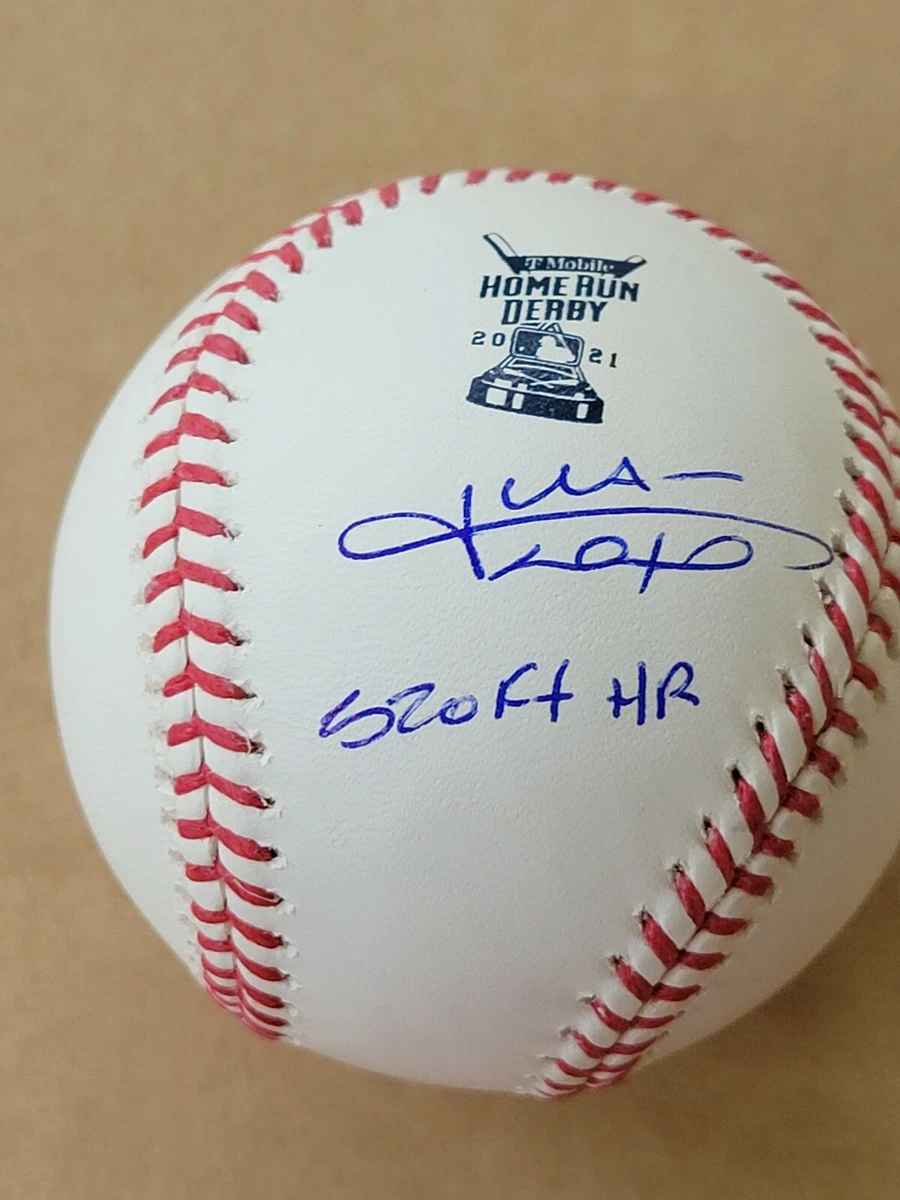 Juan Soto auto'd HR Derby inscribed